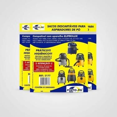 Imagem de 6 Sacos Asp Pó Electrolux Flex1400 Awd01 Aqp20 Gt3000 A1N1 -
