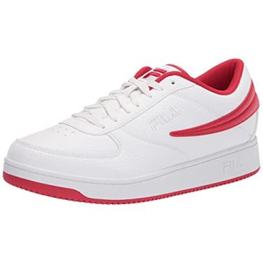 Imagem de Fila Tênis baixo masculino, Branco/vermelho/branco., 14