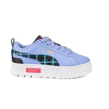 Imagem de PUMA Girl's Mayze 90s Prep (Little Kid) Lavender Pop/Puma Black/Puma White 11 Little Kid M