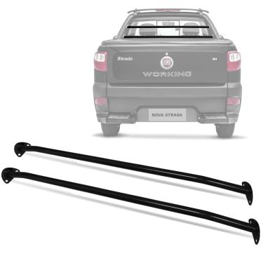 Imagem de Grade Barra Vigia Strada 2014 a 2020 Proteção Vidro Traseiro