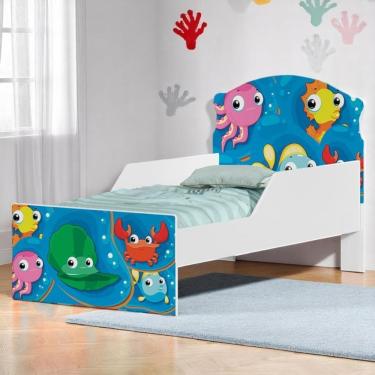 Imagem de Mini Cama Fundo Do Mar Peixinhos