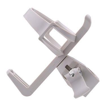 Imagem de ZJchao Suporte de água para Bicicleta, Gaiola para água, Suporte para Bebidas, Rack de Ciclismo Em Pvc, para Copo de Bicicleta para Mountain Bike, Carrinho de Criança (Branco)