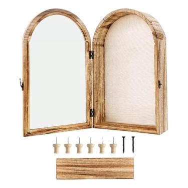 Imagem de Fenteer Porta-retratos de mesa, expositor DIY, decoração versátil, acessório para fotos, ideal para casamentos, escritório, presentes para avó e filha.