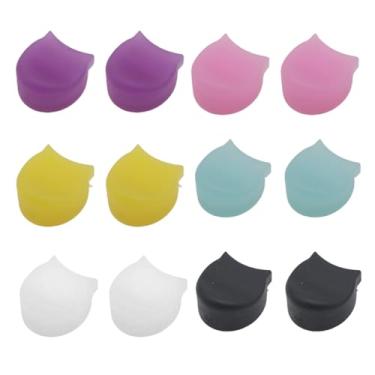 Imagem de Soundspire Pacote com 12 almofadas para descanso de polegar, protetor de clarinete/oboé de 6 cores, ajuste universal para instrumentos de sopro de madeira