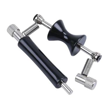 Imagem de Colaxi Capotraste deslizante para guitarra, ferramenta de afinação, controle de tom ajustável, clipe de capotraste giratório para bandolim