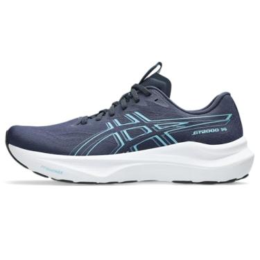Imagem de ASICS Tênis de corrida masculino GT-2000 14, Meia-noite/água parada, 9.5 Wide