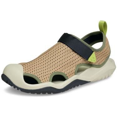 Imagem de Crocs Sandália masculina Swiftwater Mesh Deck, Sépia, 38