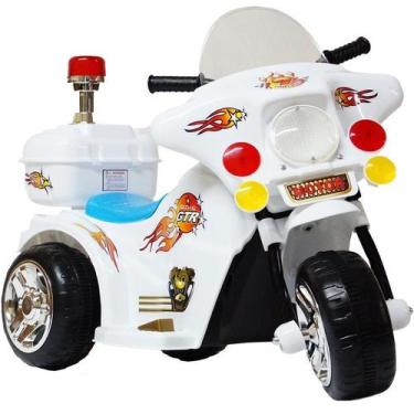 Imagem de Mini Moto Eletrica Infantil Branca - Importway