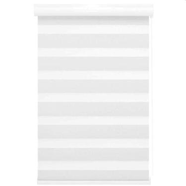 Imagem de Persiana Rolo Duplo Bandô Sunny Branca 100 L X 220 A Cortina - Top Fle