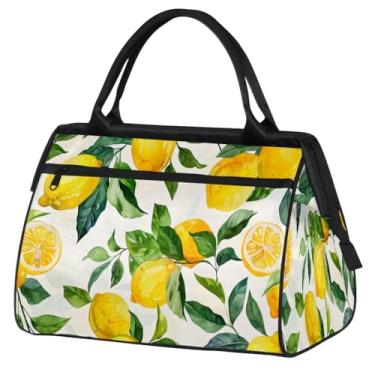 Imagem de Sacola abstrata de flor de abelha pequena para o fim de semana para mulheres e homens, bolsa de viagem dobrável, leve, esportiva, academia, impermeável, mala de mão, bolsa de fim de semana para