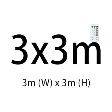 Imagem de Luzes De Cortina LED Externas Com Controle Remoto Para Natal, Ano Novo