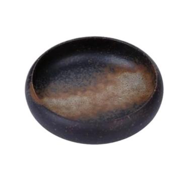 Imagem de Tigela para molho Tigelas de cerâmica para imersão, tigelas para em molho soja, recipiente para temperos e acompanhamentos molhos(Brown)