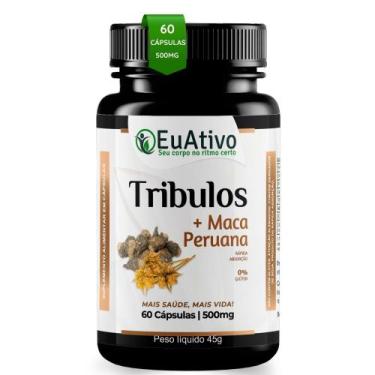Imagem de Trib. Energético Suplemento alta performance 500mg 60 Cápsulas EuAtivo
