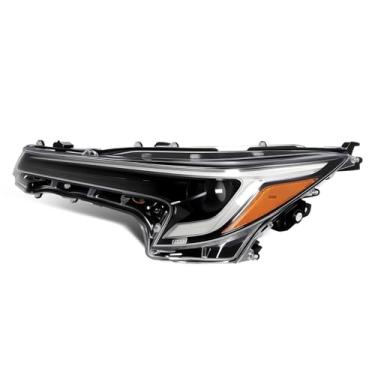 Imagem de Jecoupoon Conjunto de farol de motorista 81150-02U60 compatível com Corolla SE/XLE/XSE/Hybrid XLE/Hybrid SE 2023 2024 Corolla Hybrid XSE (esquerda)