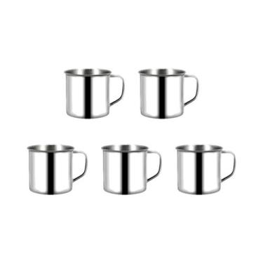 Imagem de Caneca Térmica De Aço Inoxidável 200ML Para Café, Chá, Leite E Água  M