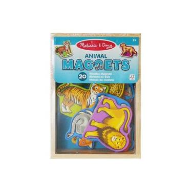 Imagem de Brinquedo 20 Animais Magnéticos de Madeira - Melissa & Doug