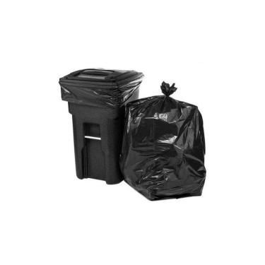 Imagem de Saco De Lixo Preto, 100 L, 100 Unidades, Reforçado Garantia.