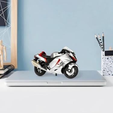 Imagem de Mini modelo de motocicleta de metal 1:18 presente de moto