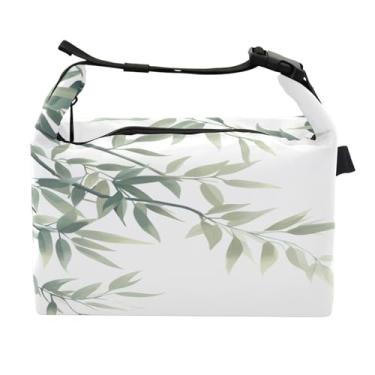 Imagem de STAYTOP Lancheira verde com fivela de alça, lancheira isolada para meninos e meninas, lancheira térmica para trabalho escolar