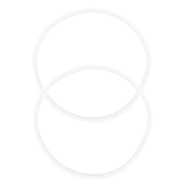 Imagem de OFFSCH 2 peças de anel de vedação de tampa de liquidificador junta de silicone de substituição para selos de liquidificadores de alta velocidade e reduz o ruído de ajuste para vários modelos