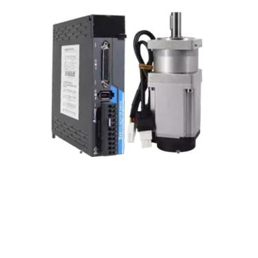 Imagem de S25HH0 Conjunto AC Servomotor 4N.M 80 Drive 1000W KiT + Codificador magnético de 17 bits + RS485 com proporção de caixa de engrenagens planetária 5/10 (proporção 5)