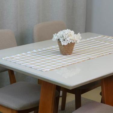 Imagem de Caminho de Mesa Piquenique Estampa Digital 1 Peça 1,30m x 40cm 100% Poliéster Microfibra (Estampa 6)