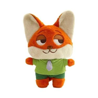 Imagem de Brinquedo De Pelúcia Zootopia Disney Judy Hopps Nick Wilde Raposa Coel