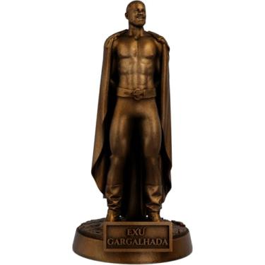 Imagem de Estátua Exu Gargalhada Umbanda Candomblé (Cor Cobre Antigo)