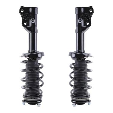 Imagem de Alpaspare Conjunto de amortecedor dianteiro completo e encaixe de amortecedor para Honda Civic 2006-2011 Desempenho de amortecimento superior conforto de condução construção durável, 172286/172287