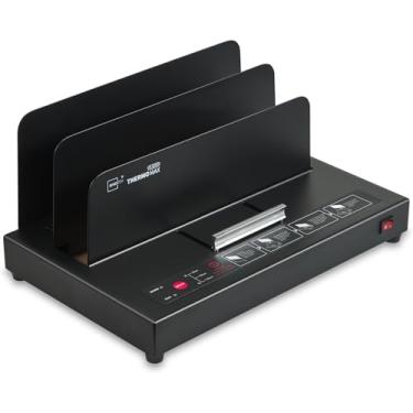 Imagem de Binditek Máquina de encadernação térmica, estrutura totalmente metálica, máquina de encadernação de livros com capacidade de 500 folhas, máquina de encadernação térmica de 110 V para documentos