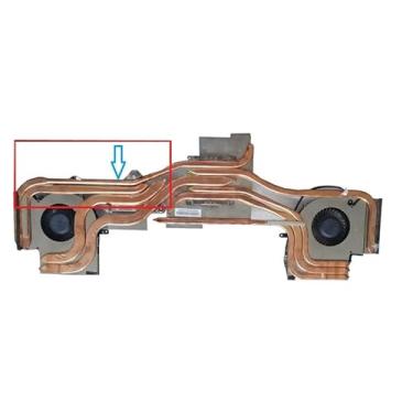 Imagem de Ventoinha e dissipador de calor para CPU/GPU de laptop para MSI GE75 Raider GE75 8RE 8RF 8SE 8SF 8SG 9SE 9SF 9SG MS-17E1 MS-17E2 GE75 Raider 10SE 10SFS 10SGS