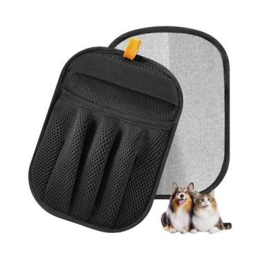 Imagem de Luvas Reutilizáveis Para Remoção De Pelos De Animais De Estimação, Esc