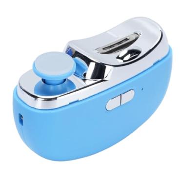 Imagem de Jiawu Cortador de Unhas Elétrico 2 Em 1 Polidor de Unhas Integrado Moedor de USB Portátil para Bebês e Crianças Tamanho de plástico: 8,5 X 6,5 Cm para Pais Ocupados (Azul)