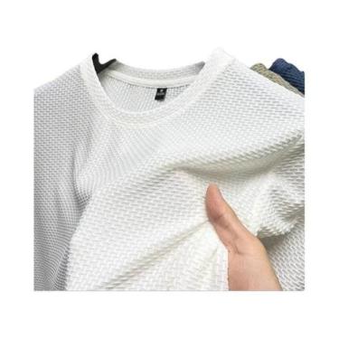 Imagem de Camiseta Masculina Slim Fit Manga Curta - Malha de Bambu Gelada - Conf