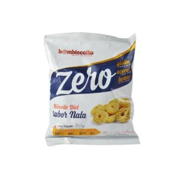 Imagem de Bom Biscoito Nata Zero Açúcar, Glúten E Lactose 100g - Bombiscoito