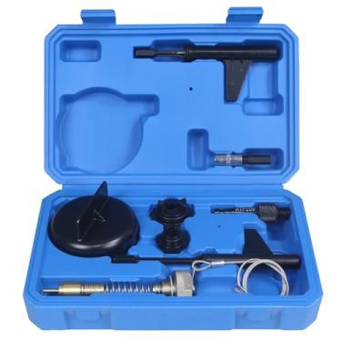 Imagem de TradeINArt Kit adaptador de ferramenta de enchimento de óleo de transmissão de 8 peças para Mercedes Benz para ferramenta de troca de óleo de transmissão híbrida de 7 velocidades, 8 velocidades e 9