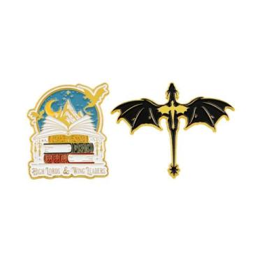Imagem de Pins De Esmalte De Anime Fantasia, Broche, Distintivo Para Mochila, Ro