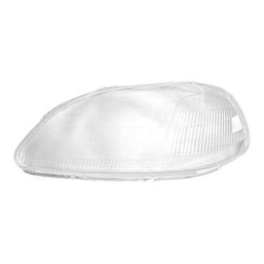 Imagem de Compatível Com Honda Civic 1996 1997 1998 Tampa Da Lente Do Farol Do Carro Abajur Transparente Escudo De Vidro Substituir Habitação Da Lâmpada(Left Side)
