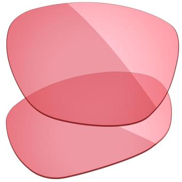 Imagem de Firtox Lentes de reposição UV400 para óculos de sol inteligentes Ray-Ban Meta Wayfarer RW4008 53 mm - HD Rosa