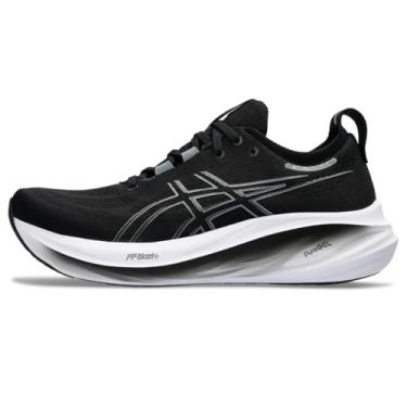 Imagem de Tênis de corrida ASICS masculino Gel-Nimbus 26, Preto/grafite cinza, 43