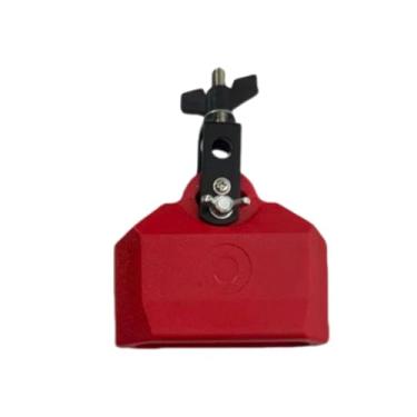 Imagem de menolana de percussão musical, blocos rítmicos, prático, profissional, sino de vaca, de de alto desempenho, instrumento de bateria latina, Vermelho, S