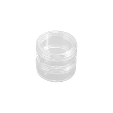 Imagem de Caixa de joias multifuncional multifuncional para mesa estojo de armazenamento de colar giratório de plástico (2 camadas)