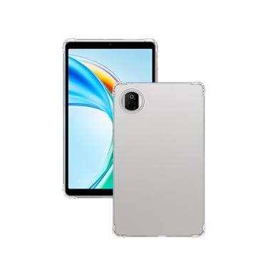 Imagem de Capa transparente para tablet Honor Pad X7 2025 de 8,7 polegadas, capa protetora FJIASTB flexível TPU à prova de choque para tablet Honor de 8,7 polegadas, leve (transparente)