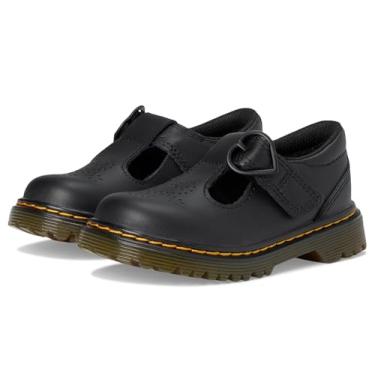 Imagem de Dr. Martens Sapatilha Mary Jane Polley II T para bebês meninas, Preto, 9 Toddler