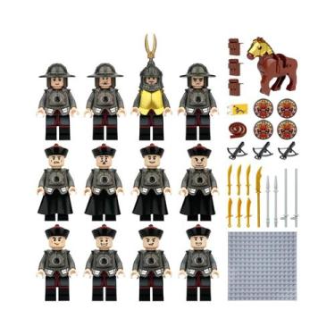 Imagem de Boneco Humanoide Mini M8148 Guerreiros Yong Zi Jun Brinquedos De Peque