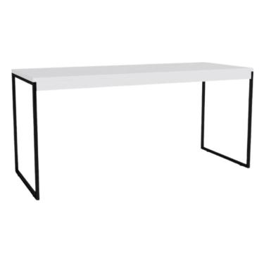 Imagem de Mesa Reunião Ceo 1.2 Pés De Ferro Branco