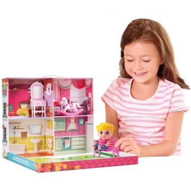 Imagem de Boneca Bee Hugs Casinha Maleta E Acessórios Menina Infantil - Bee Toys