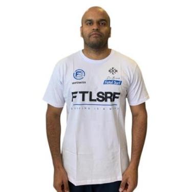 Imagem de Camiseta Fatal Surf Masculina Original Estampa Zero Toque-Masculino