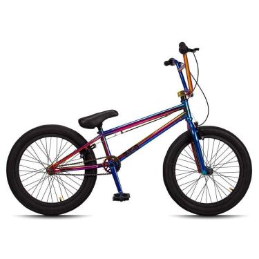 Imagem de Bicicleta Aro 20 Bmx Pedivela 3 Peças Aço Hi-ten Bob P03 Camaleão - D`rossi