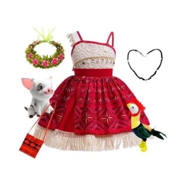 Imagem de Fantasia De Princesa Moana 2 Para Meninas, Cosplay Vaiana, Fantasia De